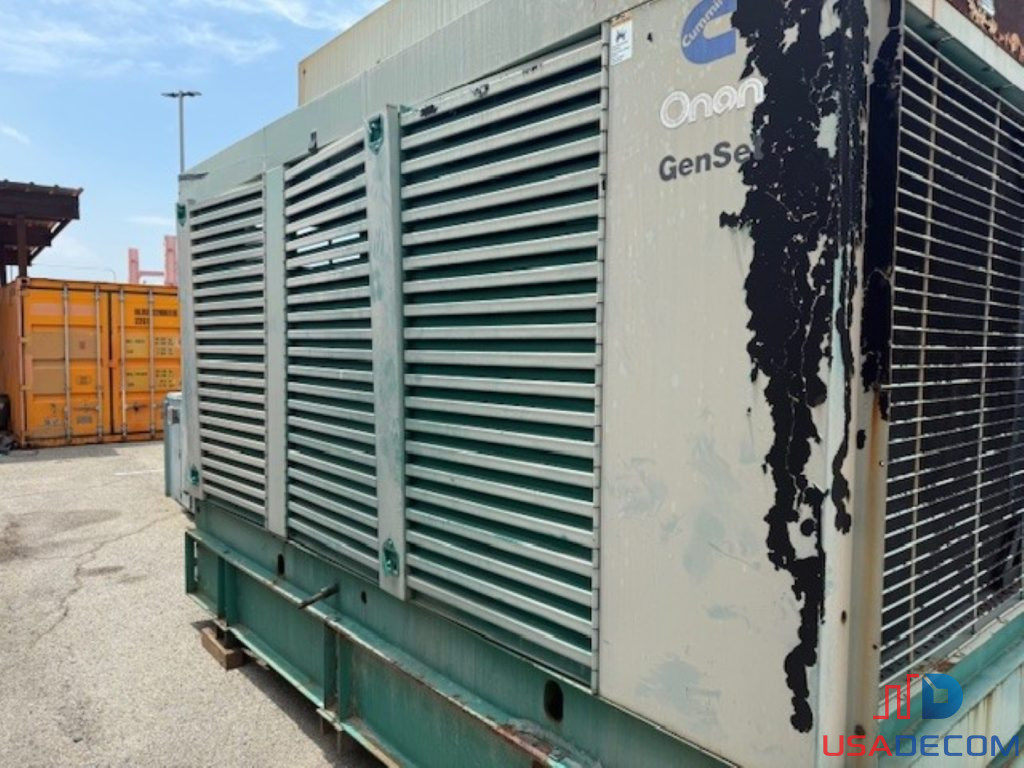 1997 Cummins 500DFED 500kW 3-Phase Diesel Generator
