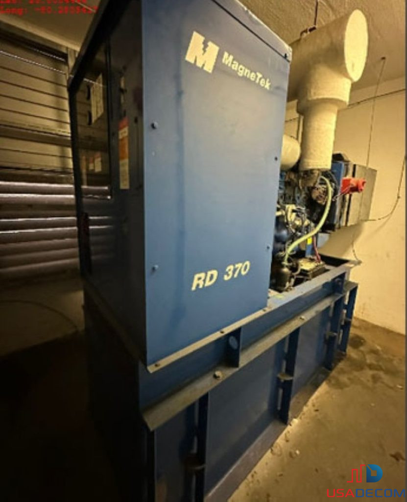 Magnetek Rrc SOLD - 1996 Magnetek RD 370 25KW Diesel Generator - USA Decom