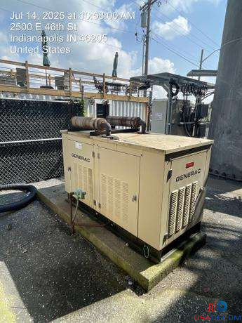 1999 Generac 99-A07732-S 35kW NG Generator | 456 Hrs